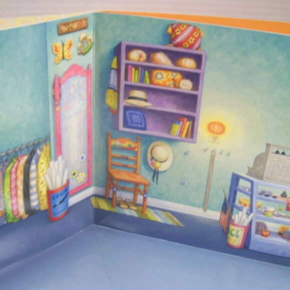 American Girl Julie Play Scenes & Paper Dolls Set - Picture 4 of 8